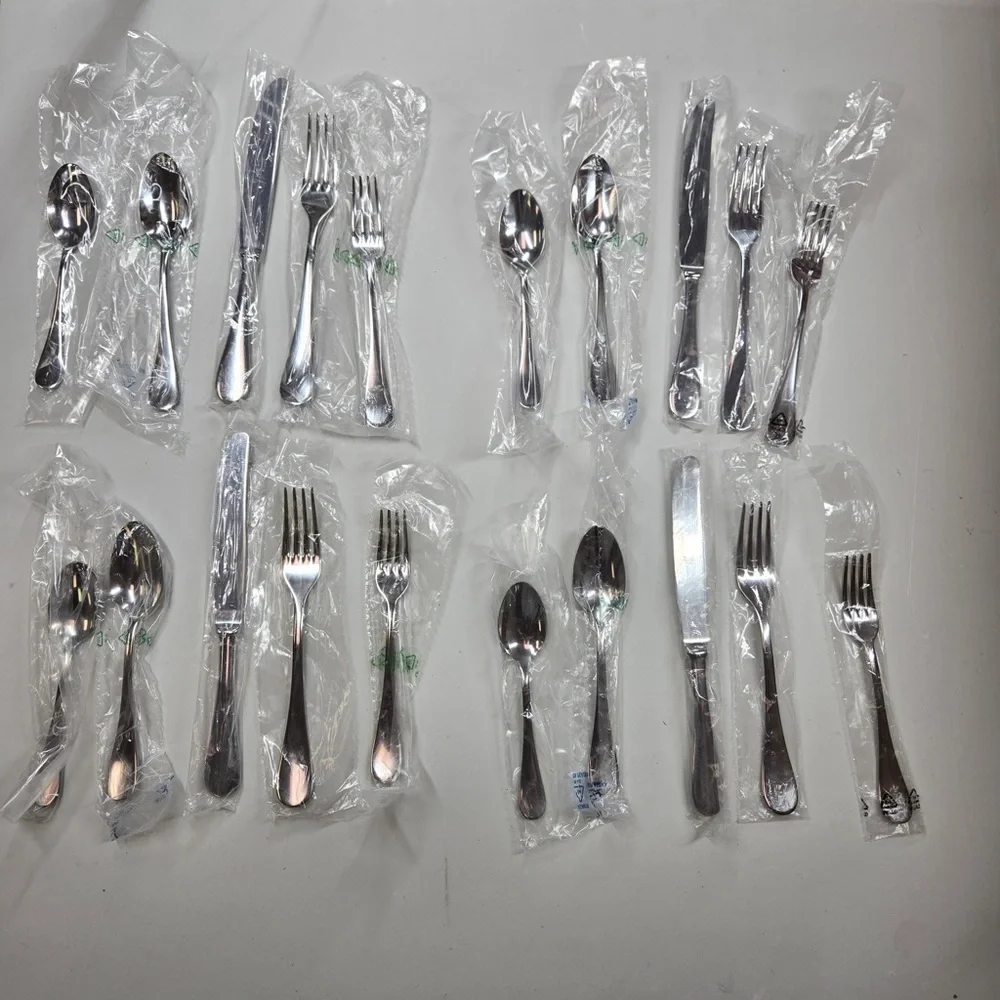 NEW QUINCE POTTERY BARN Mepra Brescia Italian Flatware Stainless Steel 6112